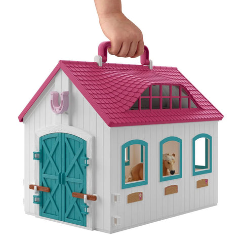 *Schleich Horse Club Open Stable "Little Horseshoe"