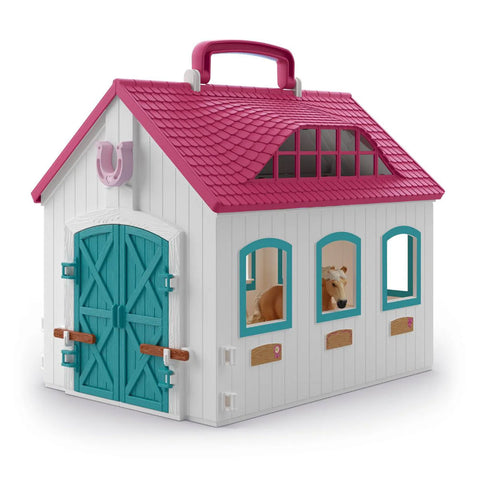 *Schleich Horse Club Open Stable "Little Horseshoe"