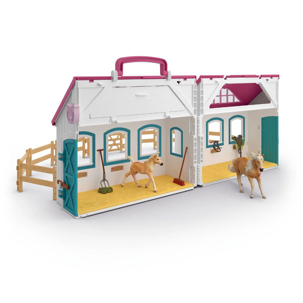 *Schleich Horse Club Open Stable "Little Horseshoe"