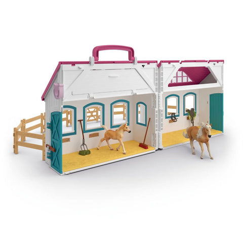 *Schleich Horse Club Open Stable "Little Horseshoe"