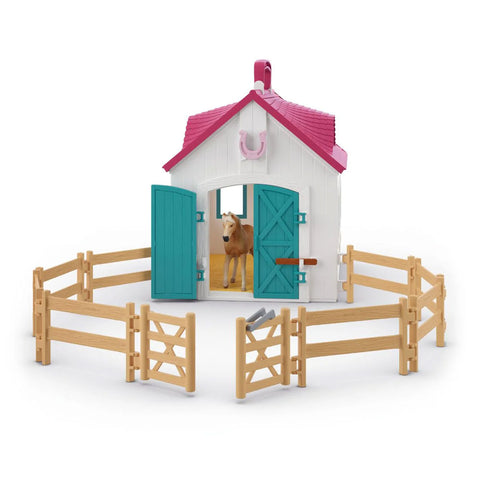 *Schleich Horse Club Open Stable "Little Horseshoe"