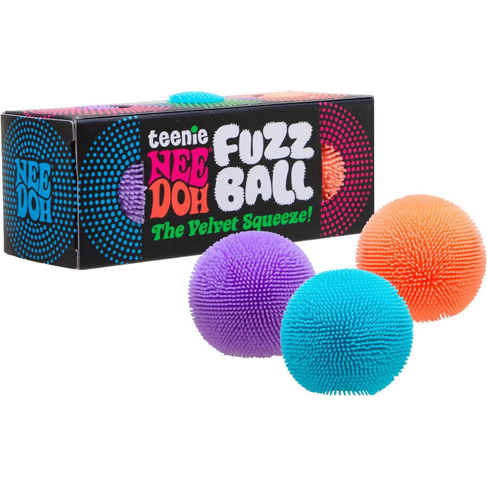 Schylling Needoh Teenie Fuzz Ball 3-Pack - Sensory Toys Canada - Lagoon ...