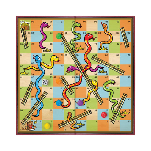 *Schylling Snakes and Ladders Board Game