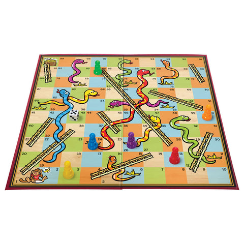 *Schylling Snakes and Ladders Board Game