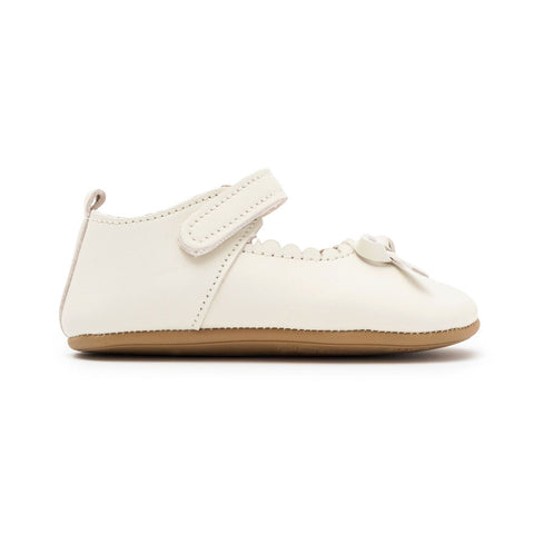 Sherick Fredermen Bowie Mary Jane with Bow - White