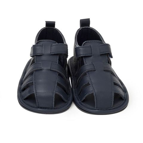 Sherick Fredermen Alexander Leather Sandal - Navy