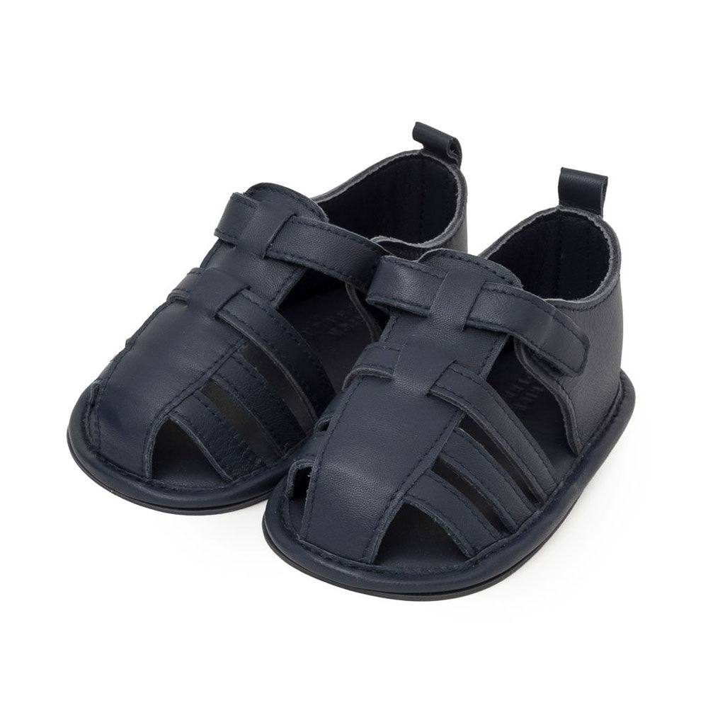 Sherick Fredermen Alexander Leather Sandal - Navy