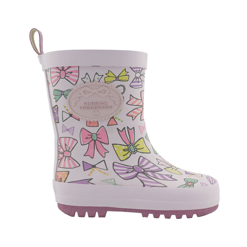 Sherick Fredermen Waterboots - Little Purple Bow