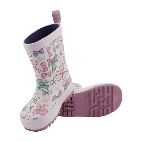 Sherick Fredermen Waterboots - Little Purple Bow