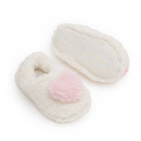 Sherick Fredermen 3D Heart Faux Fur Slippers