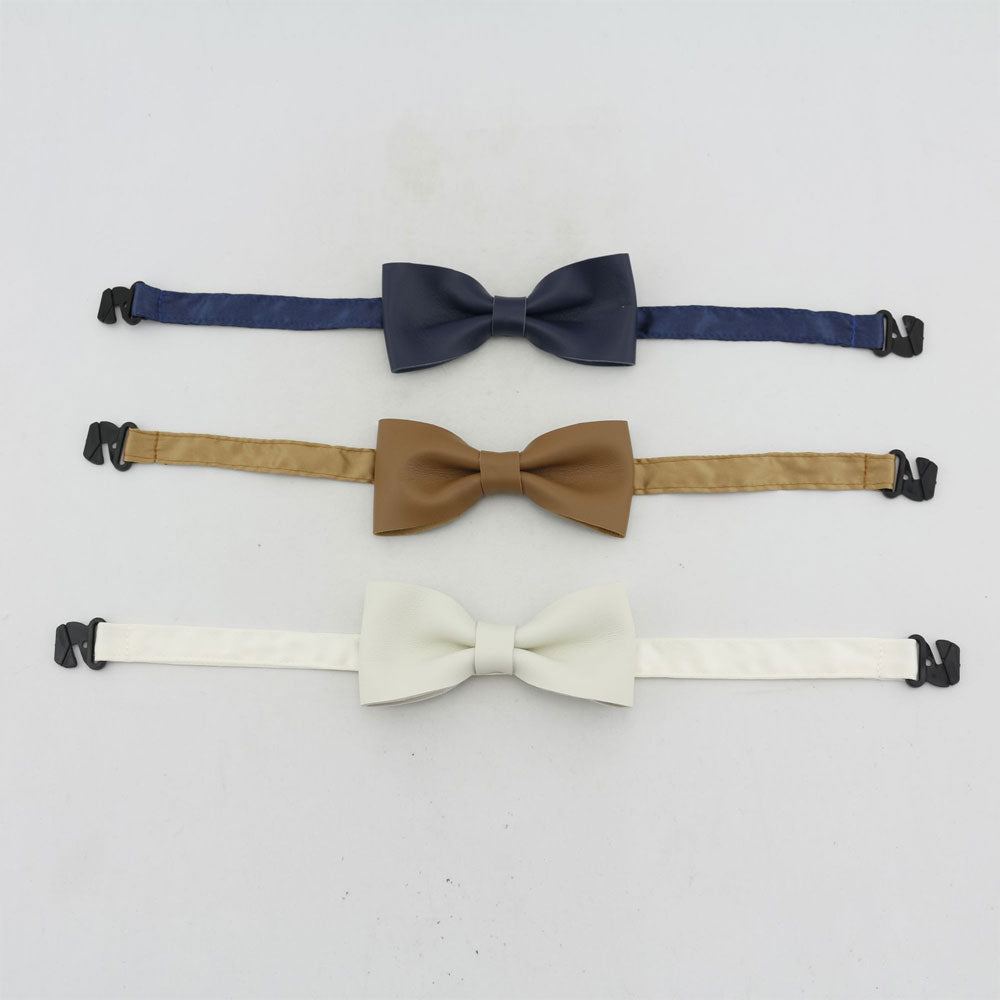 *Sherick Fredermen Baby Leather Adjustable Bowtie