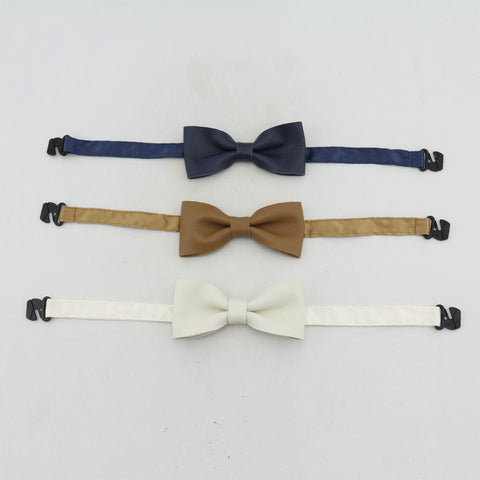 *Sherick Fredermen Baby Leather Adjustable Bowtie