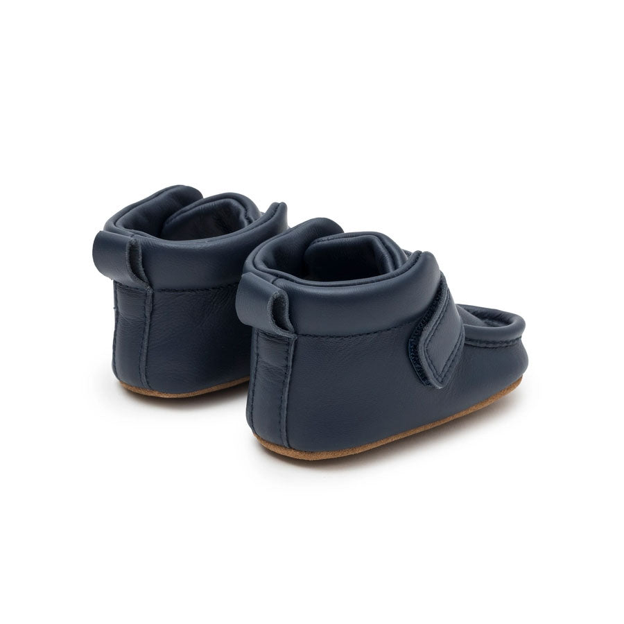 Sherick Fredermen Dave Leather Velcro Cruiser Shoes - Navy