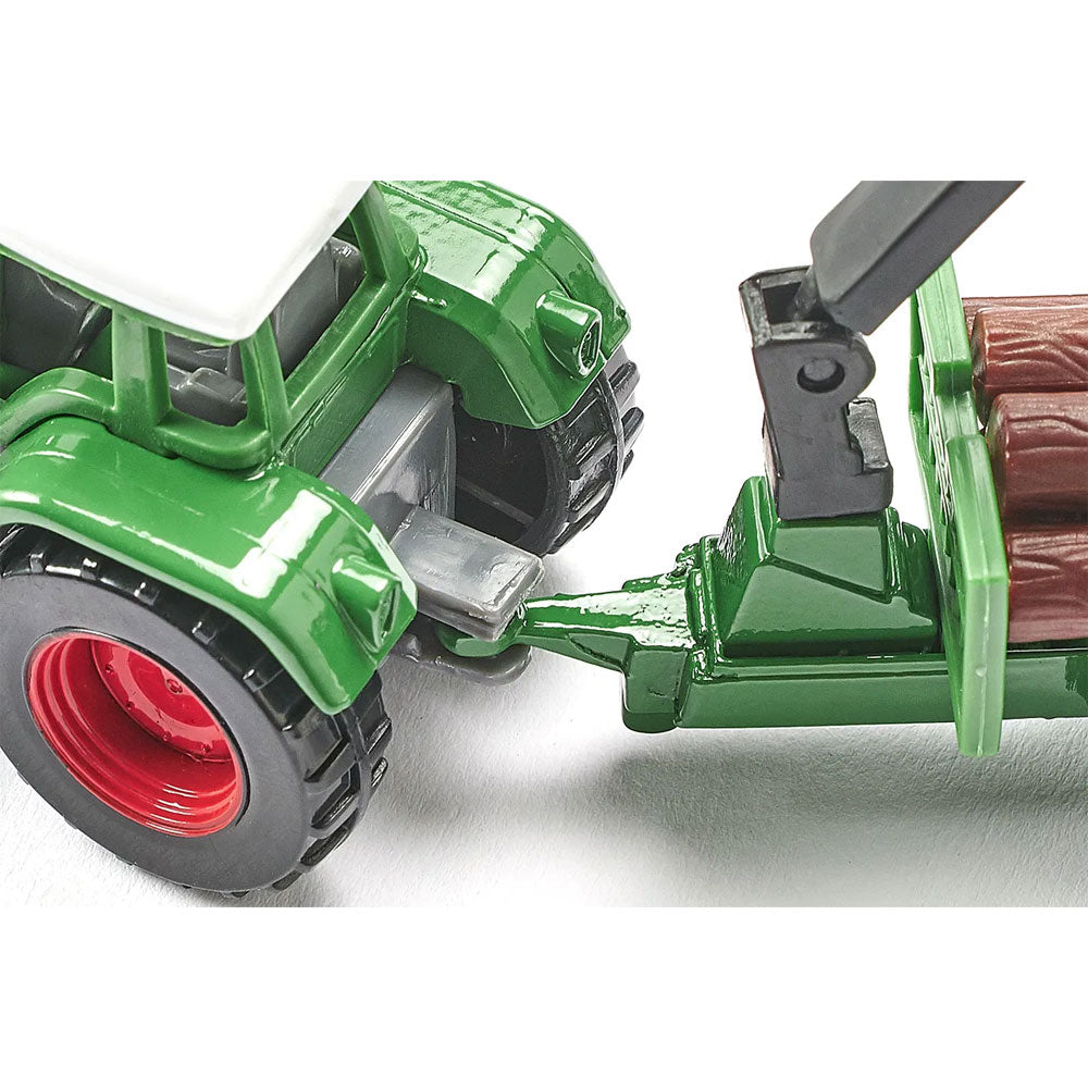 *Siku Tractor with Forestry Trailer