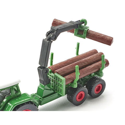 *Siku Tractor with Forestry Trailer