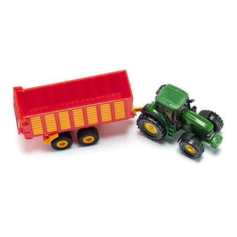 *Siku Claas Tractor with Silage Trailer