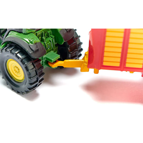 *Siku Claas Tractor with Silage Trailer