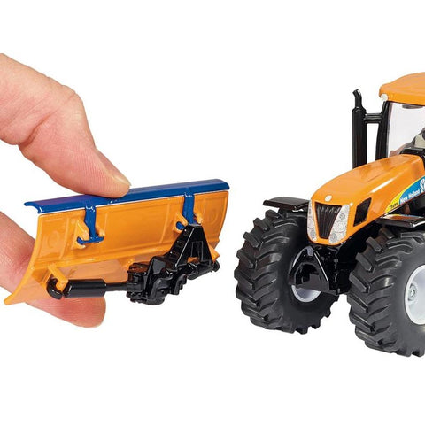 *Siku Tractor with Ploughing Plate & Salt Spreader