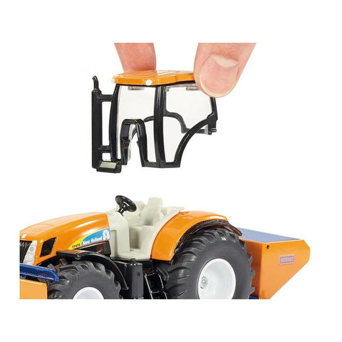 *Siku Tractor with Ploughing Plate & Salt Spreader