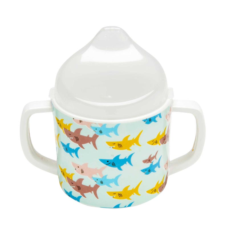 Smiley Shark Sugerbooger Sippy Cup - Lagoon Baby + Toy Shoppe
