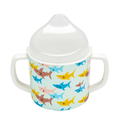 Smiley Shark Sugerbooger Sippy Cup - Lagoon Baby + Toy Shoppe