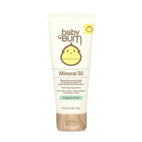 *Baby Bum Mineral SPF 50 Sunscreen Lotion - Fragrance Free
