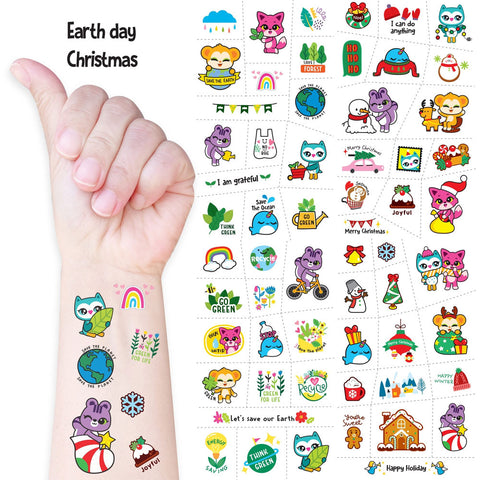 *Suyon Temporary Tattoos Holiday Pack