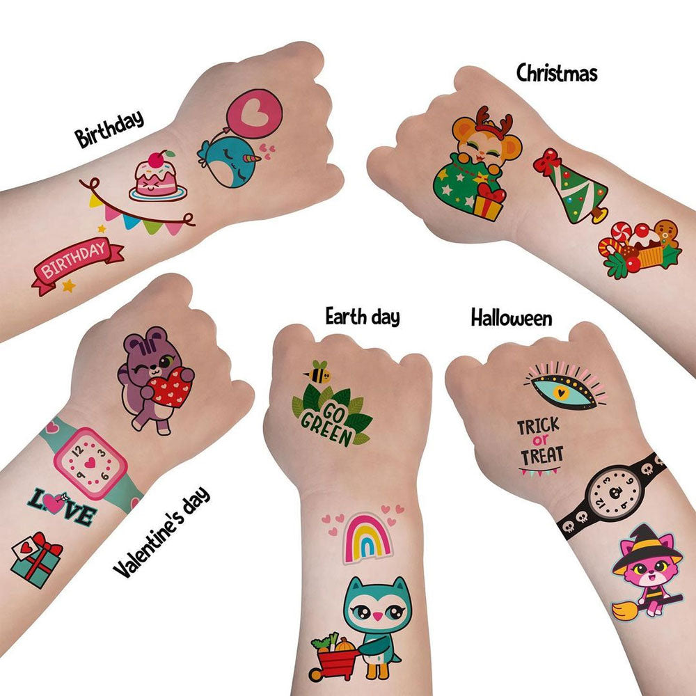 *Suyon Temporary Tattoos Holiday Pack