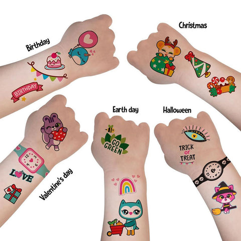 *Suyon Temporary Tattoos Holiday Pack