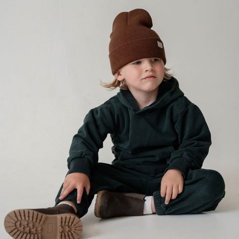 Swizz Cuffed Beanie - Coffee