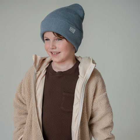 Swizz Cuffed Beanie - Slate