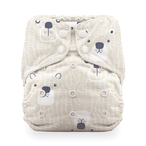 Thirsties NATURAL One-Size All-in-One Cloth Diaper - Snap