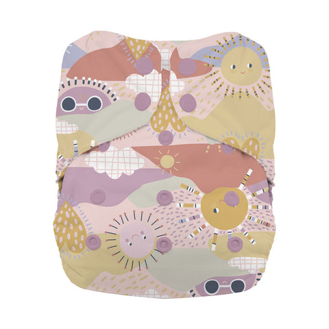 Thirsties NATURAL One-Size All-in-One Cloth Diaper - Snap *Up to 20% Off*