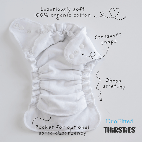 Thirsties Duo Fitted Cloth Diaper