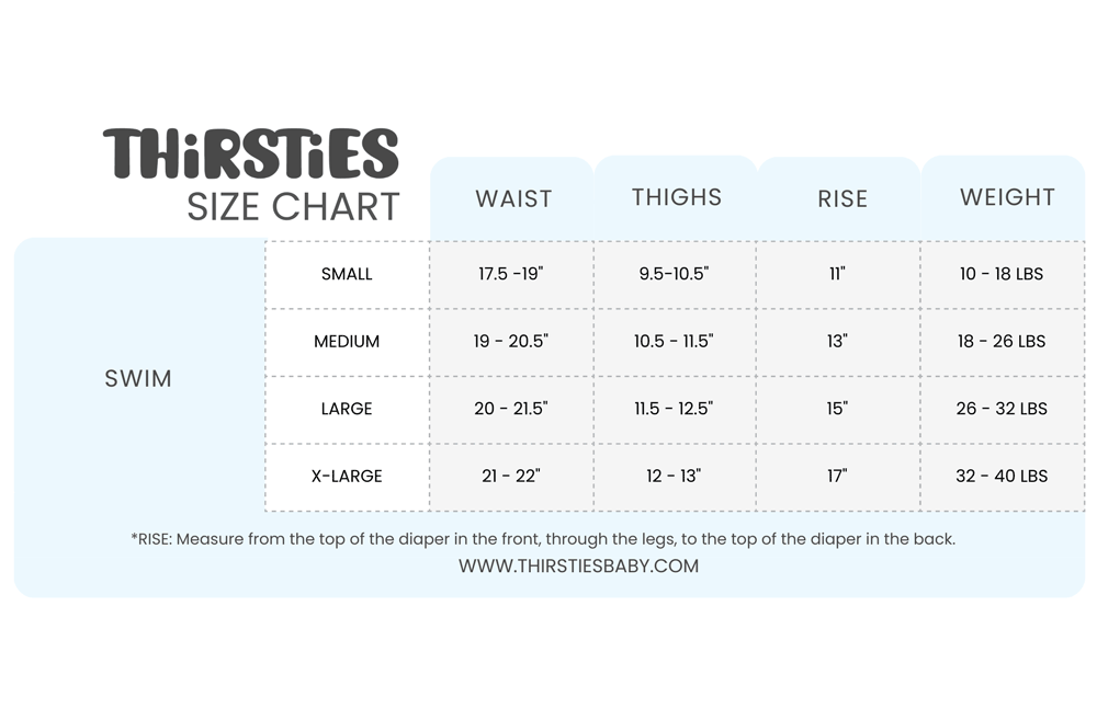 Thirsties Swim Diapers *New Version*