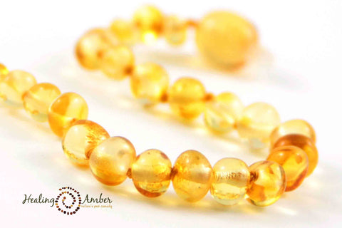 *Healing Amber - 13" Amber Infant/Child Necklace
