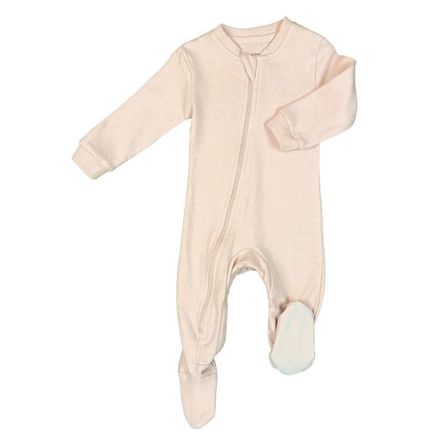 ZippyJamz Footie - Crystal Blush