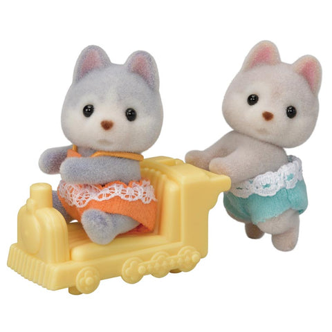 *Calico Critters Husky Twins