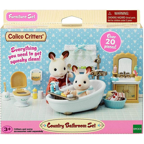 *Calico Critters Country Bathroom Set