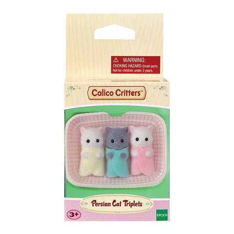 *Calico Critters Persian Cat Triplets