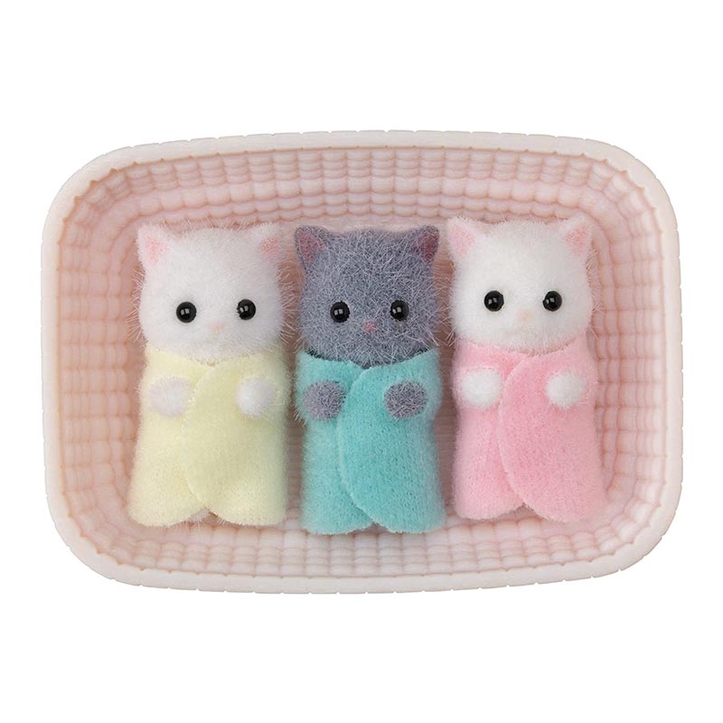 *Calico Critters Persian Cat Triplets