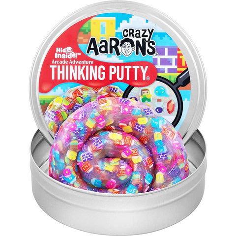 *Crazy Aaron's Thinking Putty - Hide Inside Arcade Adventure (4" Tin)