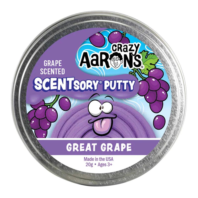 *Crazy Aaron's SCENTsory Putty Tin - Great Grape (2.75" Tin)