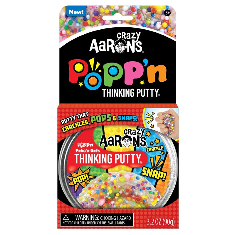 *Crazy Aaron's Thinking Putty - Poke'n Dots (4" Tin)