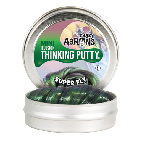 *Crazy Aaron's Thinking Putty Mini Tin - Super Fly (2" Tin)