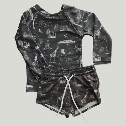 Current Tyed Boardies - The Brady (Size 6-12m) *CLEARANCE*