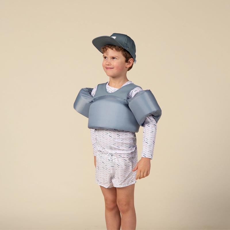 Stone Blue Current Tyed Floaties - Lagoon Baby + Toy Shoppe