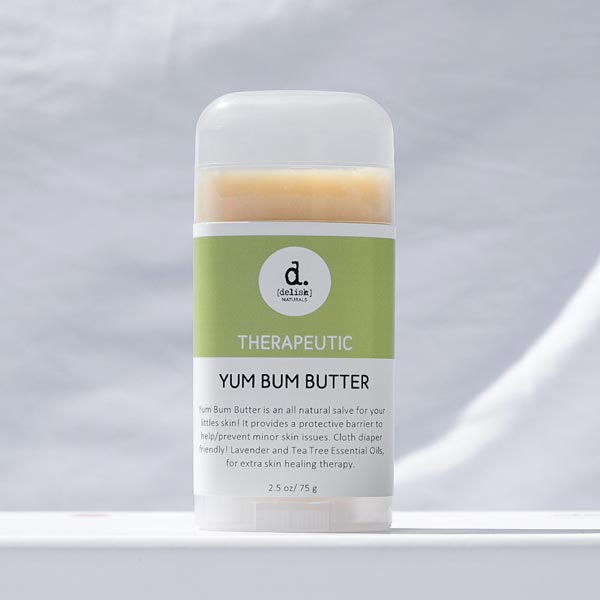 *Delish Naturals Yum Bum Butter To Go - Sweet Orange Baby Scent