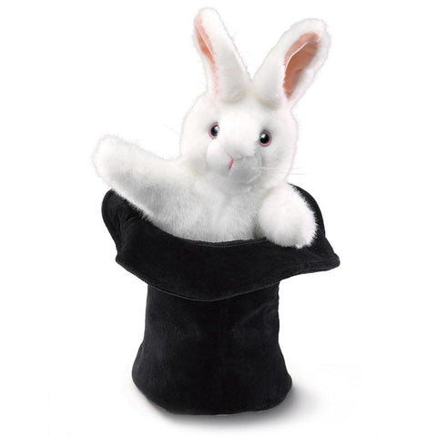 *Folkmanis Rabbit in the Hat Puppet