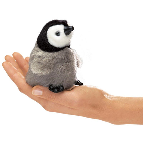 *Folkmanis Mini Baby Emperor Penguin Finger Puppet